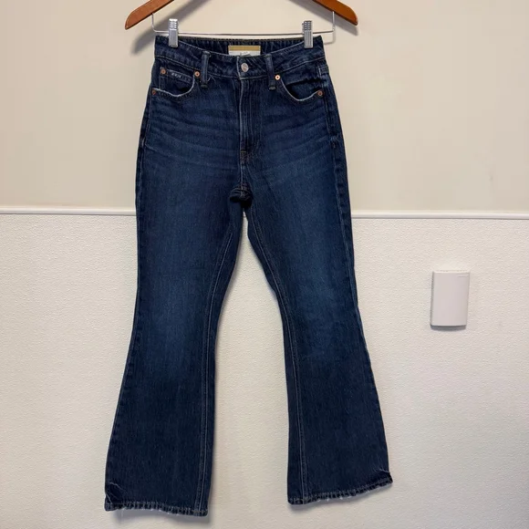 Goldie Blues 90s Flare & Wide Leg Jeans Size 0 High Rise Curvy Women’s Bell - Picture 16 of 16